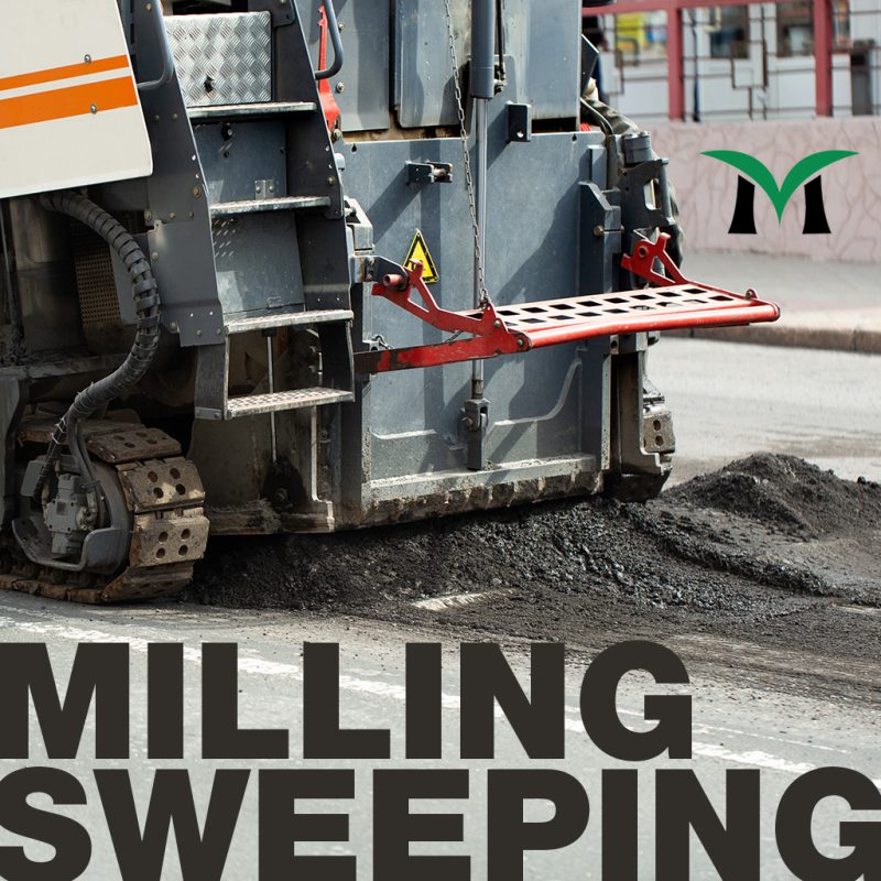 Asphalt Milling Projects in Dallas deserve Milling Sweeping